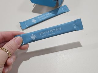 클린24시간 슬림앤유산균 1박스 (3.5g X 15포) — 4.5점을 준 리뷰어가 2023년 6월 올린 사용 사진