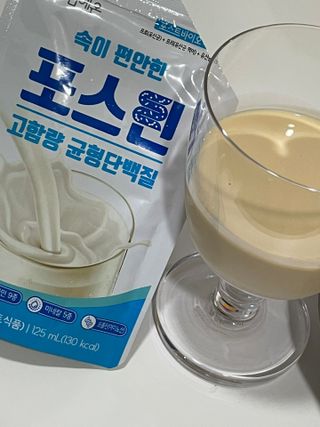 자연에온 마시는 프로틴 고함량 균형단백질 음료 포스틴 125ml 10개입 1BOX — 5점을 준 리뷰어가 2021년 5월 올린 사용 사진