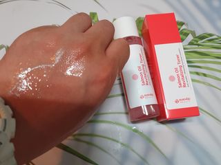 아이앤립 / EYENLIP 아이앤립 연어오일 리바이탈라이징 토너+앰플+크림 3종 세트 — 5점을 준 리뷰어가 2021년 5월 올린 사용 사진