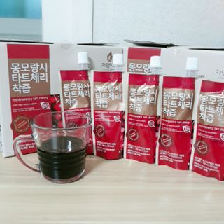 자연에온 몽모랑시 타트체리 착즙 100mL 10개입 2BOX — 3점을 준 리뷰어가 2021년 1월 올린 사용 사진