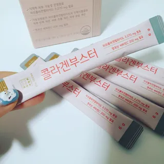 더리틀스 콜라겐부스터 — 5점을 준 리뷰어가 2022년 12월 올린 사용 사진