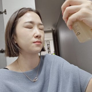 하멜 비건 더블샷 12GF 코어 글로우 미스트 세럼 — 5점을 준 리뷰어가 2022년 9월 올린 사용 사진