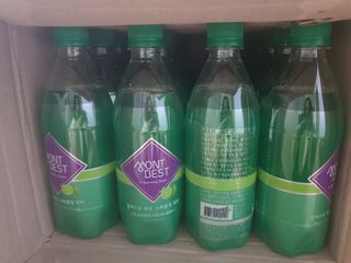 몽베스트 Montbest with Sparkling water Lime20병 — 5점을 준 리뷰어가 2021년 10월 올린 사용 사진