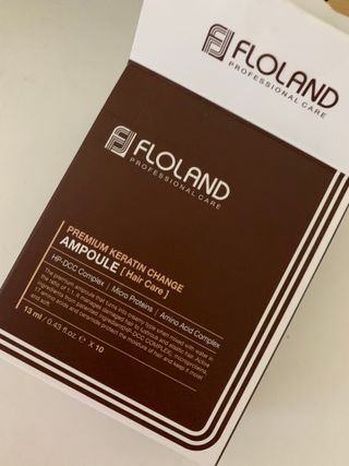 플로랜드 프리미엄 케라틴 체인지 헤어앰플 — 3.5점을 준 리뷰어가 2021년 9월 올린 사용 사진