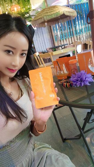 JEJUFEEL 리얼바디클렌즈 — 5점을 준 리뷰어가 2022년 9월 올린 사용 사진