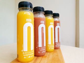 BLENDY'S 핑크 스무디+블론디 스무디 — 4.5점을 준 리뷰어가 2021년 9월 올린 사용 사진