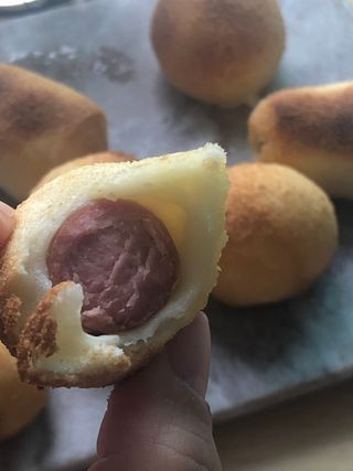 Dog&Ball 독앤볼 [Dog&Ball] 미니찹쌀볼도그 찹쌀치즈볼 — 5점을 준 리뷰어가 2021년 11월 올린 사용 사진