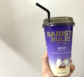 바리스타룰스 돌체 라떼 — 5점을 준 리뷰어가 2023년 4월 올린 사용 사진