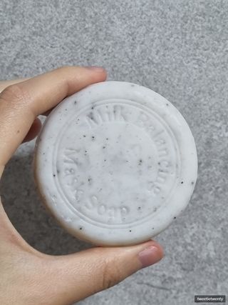 리더스코스메틱 리더스 밀크 밸런싱  마스크  솝 — 5점을 준 리뷰어가 2021년 12월 올린 사용 사진
