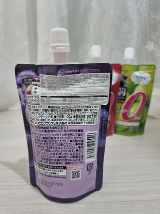ORIHIRO 오리히로 곤약젤리 제로칼로리 130g 4종 4팩(맛별로 1팩씩) — 5점을 준 리뷰어가 2023년 1월 올린 사용 사진