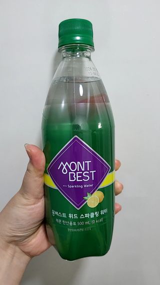 몽베스트 Montbest with Sparkling water Lemon OR Lime 20병(랜덤) — 5점을 준 리뷰어가 2023년 3월 올린 사용 사진