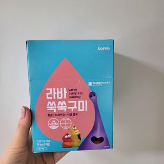 푸름웰니스 라바 쑥쑥구미 36g — 5점을 준 리뷰어가 2022년 2월 올린 사용 사진