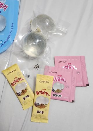 (주) 피치코리아 신기한 물방울떡 젤리 x2개입 — 5점을 준 리뷰어가 2023년 5월 올린 사용 사진