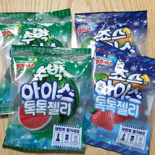 롯데제과 죠스바 아이스 톡톡 젤리 — 5점을 준 리뷰어가 2021년 10월 올린 사용 사진