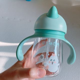 유비맘 트라이탄 코니빨대컵_컬러 랜덤 발송 — 5점을 준 리뷰어가 2020년 12월 올린 사용 사진