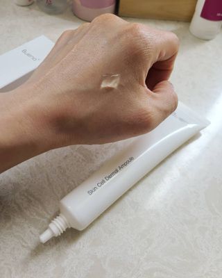브에노 스킨셀 더마 앰플 — 5점을 준 리뷰어가 2021년 7월 올린 사용 사진