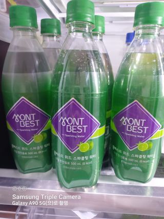 몽베스트 Montbest with Sparkling water Lime20병 — 5점을 준 리뷰어가 2022년 5월 올린 사용 사진