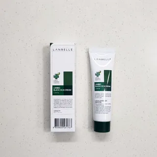 랑벨 랑바이오 블랙 시카 크림 50ml(블랙비 프로폴리스, 시카 4종, 판테놀 10 함유) — 5점을 준 리뷰어가 2022년 6월 올린 사용 사진