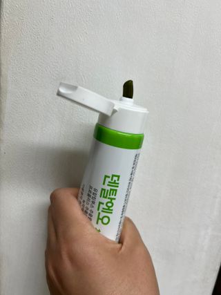 프리마인 유해균 뿐만 아니라 유익균까지 씻어내는 치약은 그만, 건강한 구강환경을 만드는 덴탈엔오 — 5점을 준 리뷰어가 2022년 4월 올린 사용 사진