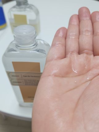[녹산] 비건 대나무 밸런싱 수분 토너 + 비건 바이오 비타 에센스 — 5점을 준 리뷰어가 2022년 10월 올린 사용 사진