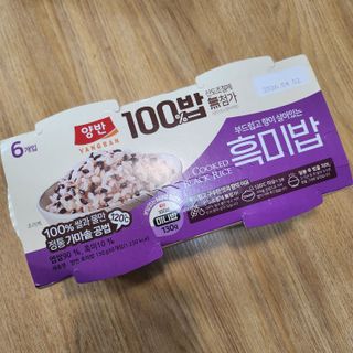 [구매평]양반 동원 양반 100밥 흑미밥, 130g, 12개 — 5점을 준 리뷰어가 2025년 4월 올린 사용 사진