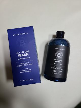 블랙페블 올인원 워시 쿨 웨이브 500ml — 리뷰어가 2021년 6월 올린 사용 사진