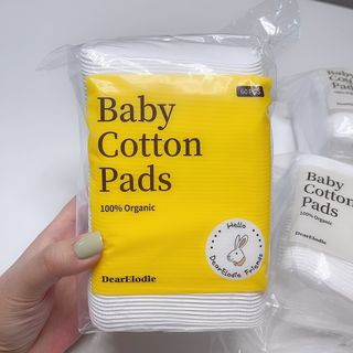 디어엘로디 프리미엄 유기농 유아 솜티슈 40매 3Pack +60매 1Pack 혼합형 — 5점을 준 리뷰어가 2021년 4월 올린 사용 사진