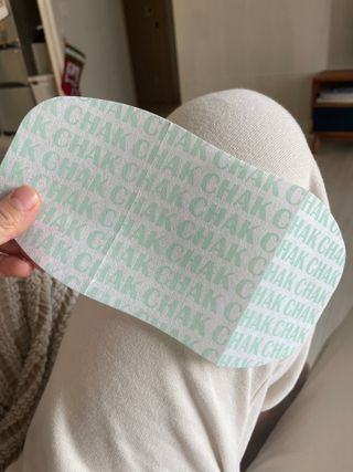 바르다 예민한 그날 따듯한 온기가 필요할 때 CHAK 패치 — 5점을 준 리뷰어가 2021년 11월 올린 사용 사진