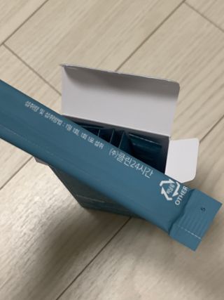 클린24시간 슬림앤유산균 1박스 (3.5g X 15포) — 5점을 준 리뷰어가 2023년 1월 올린 사용 사진