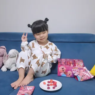 [팔도] 잔망루피젤리 믹스베리맛 42g 8개 — 5점을 준 리뷰어가 2022년 3월 올린 사용 사진