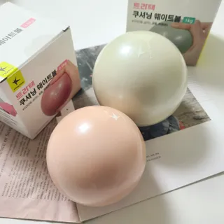 트라택 쿠셔닝 웨이트볼 0.5kg + 1kg SET — 5점을 준 리뷰어가 2022년 5월 올린 사용 사진