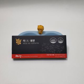 새롬바이오 리생 [미쾌변] 차전자피 식이섬유 건강기능식품 3팩 — 4.5점을 준 리뷰어가 2021년 6월 올린 사용 사진