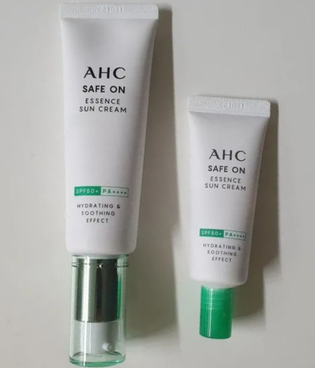 [AHC] 세이프온 에센스 선크림 올리브영 스페셜 증정 기획세트 리뷰 사진