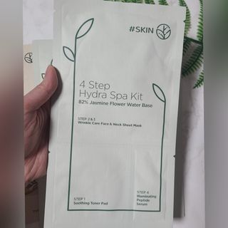 태그스킨 4스텝 주름개선 피부미백 영양 마스크팩 3개 세트(최신버전) — 5점을 준 리뷰어가 2022년 3월 올린 사용 사진