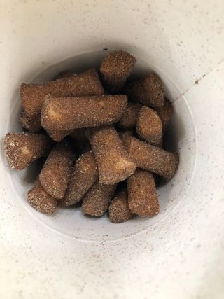 유비쿡 컵떡볶이 매운컵떡볶이2개/ 짜장컵떡볶이 2개  총 4개세트 — 4.5점을 준 리뷰어가 2021년 7월 올린 사용 사진