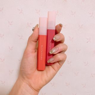 [블랙루즈]하프앤하프틴트 10종 中 택1+랜덤1 — 5점을 준 리뷰어가 2021년 2월 올린 사용 사진