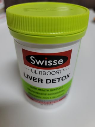 Swisse 스위스 리버디톡스 120정 — 5점을 준 리뷰어가 2021년 1월 올린 사용 사진