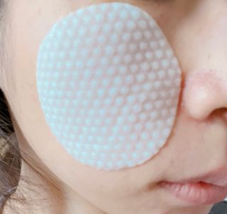 랑벨 비타 에너지 잡티 앰플 패드 65매 (투명하고 밝은 얼굴 광채패드) — 5점을 준 리뷰어가 2022년 6월 올린 사용 사진