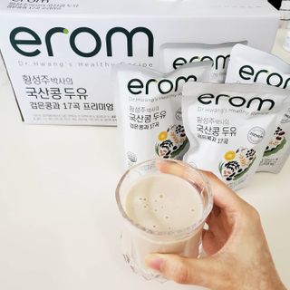 이롬 황성주 박사의 국산콩 두유 검은콩과 17곡 프리미엄 — 5점을 준 리뷰어가 2021년 5월 올린 사용 사진