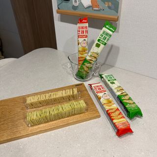유앤아이트레이드 릴스  [챠챠] 포테이토 크래커 (오리지널맛, 대파맛) 51g x 12입, 각 1case — 5점을 준 리뷰어가 2025년 2월 올린 사용 사진