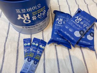 서울약사신협_프로바이오생유산균_2.5G x 100포 — 3.5점을 준 리뷰어가 2021년 2월 올린 사용 사진