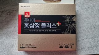 서울약사신협_투데이홍삼정플러스스틱_10g x 30포 — 4.5점을 준 리뷰어가 2021년 6월 올린 사용 사진