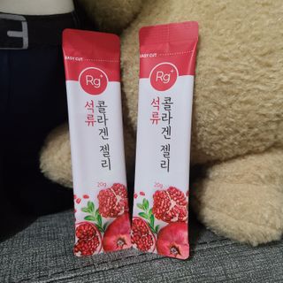 함초록 Rg+ 석류콜라겐젤리 — 4점을 준 리뷰어가 2021년 3월 올린 사용 사진