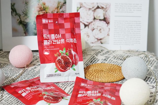 미쁨생활건강 콜라겐 담은 석류즙 70ml x 30포 리뷰 사진