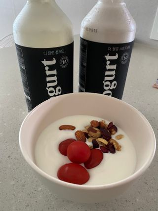 숲골 임실치즈마을 프로바이오 요거트 900ml — 5점을 준 리뷰어가 2021년 8월 올린 사용 사진