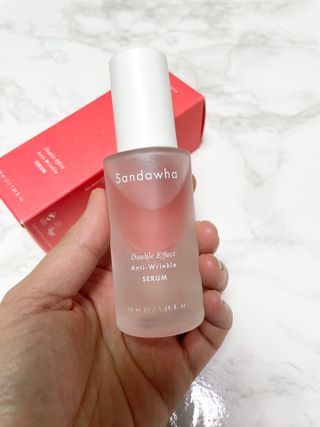 산다화 더블 이펙트 안티 링클 세럼 50ml — 5점을 준 리뷰어가 2023년 2월 올린 사용 사진