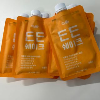 [덜다] 든든 식물성 단백질 쉐이크 40g X 7입 (곡물/딸기) — 5점을 준 리뷰어가 2023년 8월 올린 사용 사진