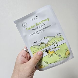 세뚜아(Cettua) [세뚜아] 포레스트 수딩 마스크 Cettual Forest  Soothing Mask 5매 — 5점을 준 리뷰어가 2024년 4월 올린 사용 사진