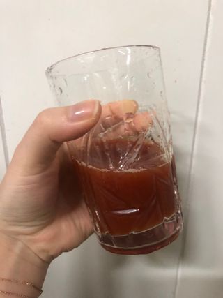 제이제이바이오 더단마토 프리미엄주스 100ml 30팩입 - 무설탕 스테비아 토마토즙 — 5점을 준 리뷰어가 2021년 11월 올린 사용 사진