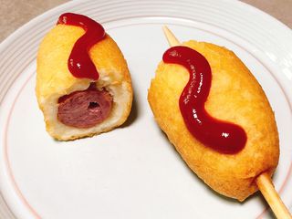 오마뎅 한우핫도그 — 4.5점을 준 리뷰어가 2021년 5월 올린 사용 사진